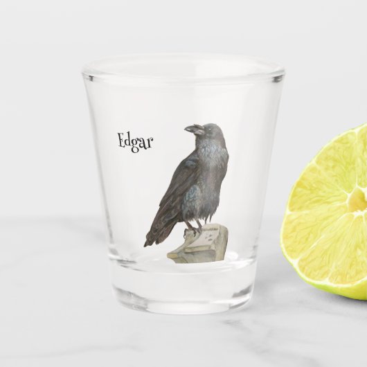 Verre A Shot Corbeau (Devant)