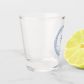 Verre A Shot Corde nautique monogramme (Gauche)