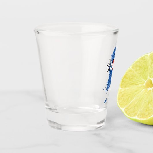 Verre A Shot CORÉE DU SUD avec LOVE Soju (Gauche)