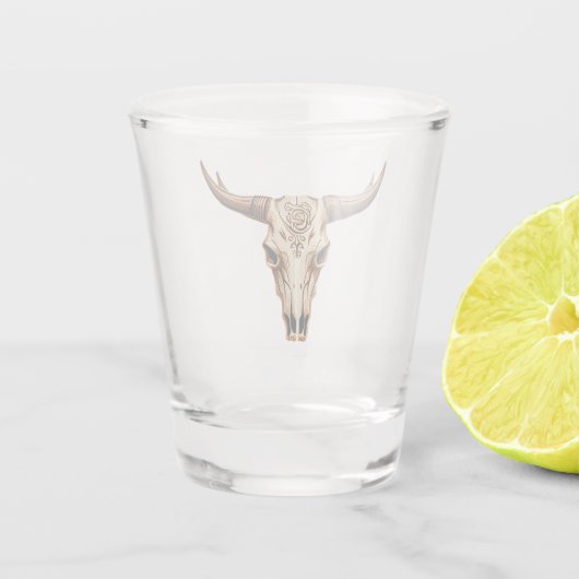 Verre A Shot Cornes en rotation (Dos)