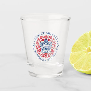 Verre A Shot Coronation du roi Charles III