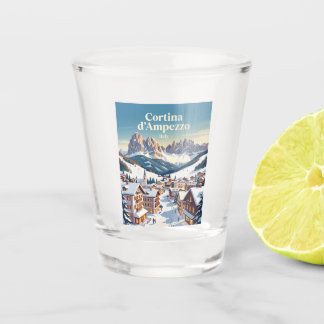Verre A Shot Cortina d'Ampezzo, Italie