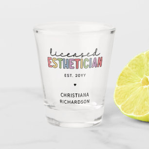 Verre A Shot Cosmetologue Esthétique Autorisé Sur Mesure