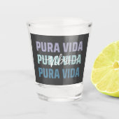 Verre A Shot Costa Rica Pura Vida Vibes Souvenir (Devant)