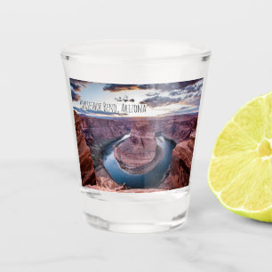 Verre A Shot Coucher de soleil à Horsehoe Bend