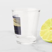 Verre A Shot Coucher de soleil avec poutres (Droite)