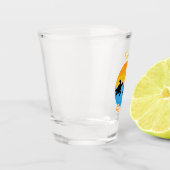 Verre A Shot Coucher de soleil mignon en Floride (Gauche)