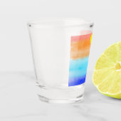 Verre A Shot Coucher de soleil simple moderne Coucher de soleil (Gauche)