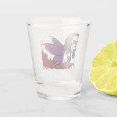 Verre A Shot Coucher de soleil velu de sucre SKull (Dos)