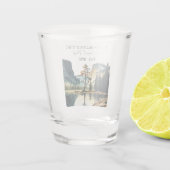 Verre A Shot Couleur d'eau du parc national Yosemite Coucher de (Dos)