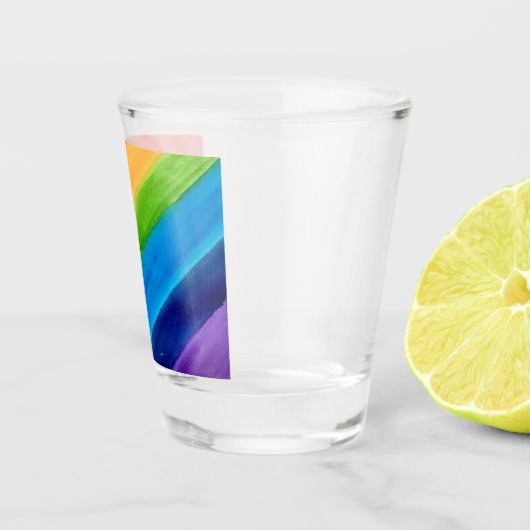 Verre A Shot Couleurs arc-en-ciel (Droite)