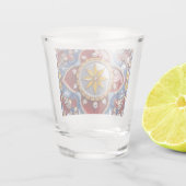 Verre A Shot Couleurs Colombie (Dos)