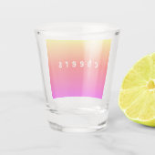 Verre A Shot Couleurs Fraîches - Couleurs fraîches (Dos)