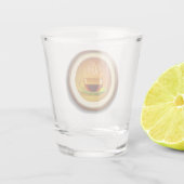 Verre A Shot Coupe de café chaud. (Dos)