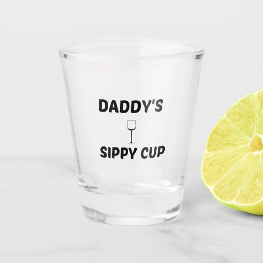 VERRE A SHOT COUPE DE POITRINE DADDY (Devant)