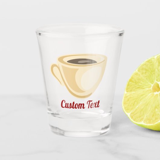 Verre A Shot Coupe du café (Devant)
