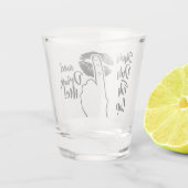 Verre A Shot Coupe Shein Duh Fuh et Buvez-moi - Drôle (Dos)