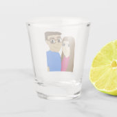 Verre A Shot couple Chibi (Dos)