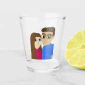 Verre A Shot couple Chibi (Devant)