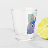 Verre A Shot Couple Dauphin Tiré (Gauche)
