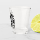 Verre A Shot Coureur de cross-country ADD TEXT Équipe de course (Droite)