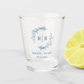 Verre A Shot Couronne rustique mariage enterrement de vie de je (Devant)