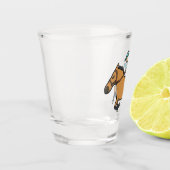 Verre A Shot Course à cheval (Gauche)