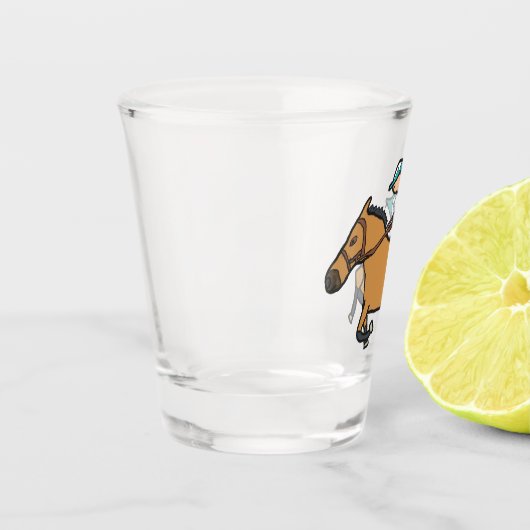 Verre A Shot Course à cheval (Gauche)