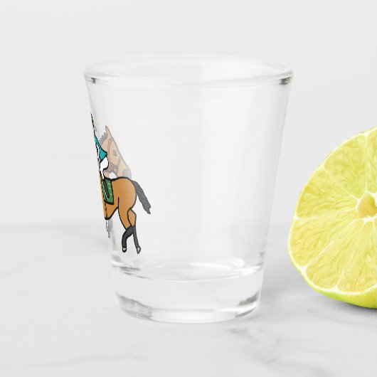 Verre A Shot Course à cheval (Droite)