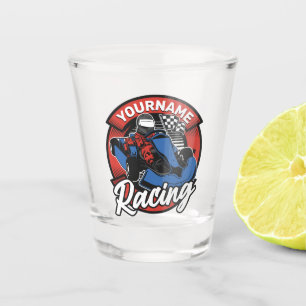 Verre A Shot Course de kart personnalisée pour course extrême d