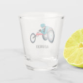 Verre A Shot Course en fauteuil roulant (Dos)