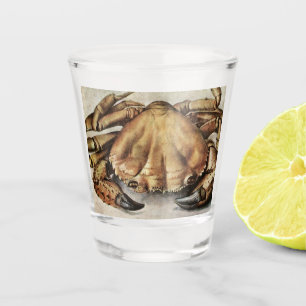 Verre A Shot Crabe (Créature sous la mer) (par Albrecht Durer)