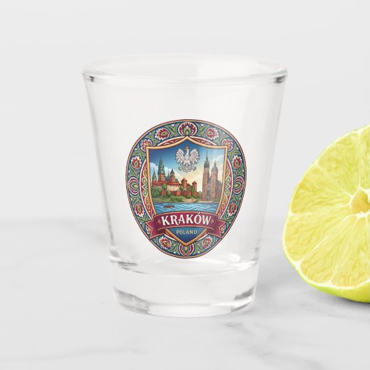 Verre A Shot Cracovie Pologne (Devant)