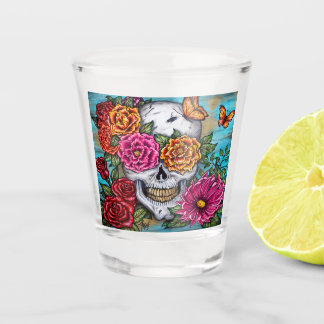 Verre A Shot Crâne