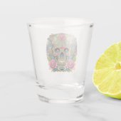 Verre A Shot Crâne de Calaveras (Dos)