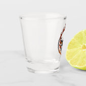 Verre A Shot Crâne de feu (Gauche)