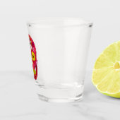 Verre A Shot Crâne de fleurs 6 (Droite)