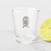 Verre A Shot Crâne et os (Dos)