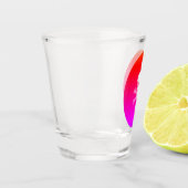 Verre A Shot Crâne n Bones vitre de prise de néon (Gauche)