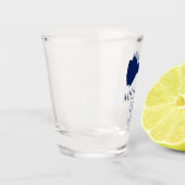 Verre A Shot Cravate Usher Blue Bow (Gauche)