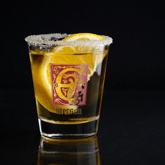 Verre A Shot Créatures mythiques du XVIe siècle Capitale décora