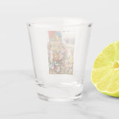 Verre A Shot Crèche à l'indienne (Dos)