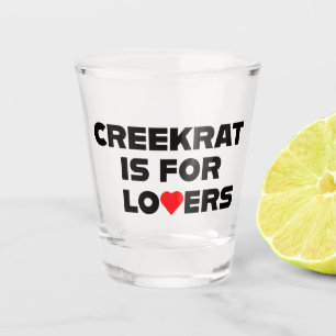 Verre A Shot CreekRat® CreekRat Co. Topanga - Malibu - CA