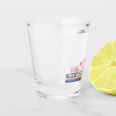 Verre A Shot Créez le monogramme de photo de famille (Gauche)