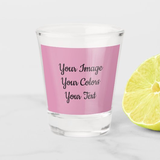 Verre A Shot Créez Votre Propre (Devant)