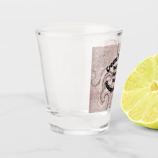 Verre A Shot Créez votre propre conception personnalisée (Gauche)