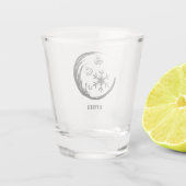 Verre A Shot Crest d'hiver (Dos)