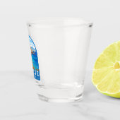 Verre A Shot Crète Grèce Travel Art Vintage (Droite)