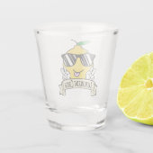 Verre A Shot Crew de limonade - Kawaii Peace Main et lunettes d (Dos)