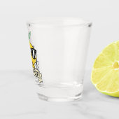Verre A Shot Crew de limonade - Kawaii Peace Main et lunettes d (Droite)